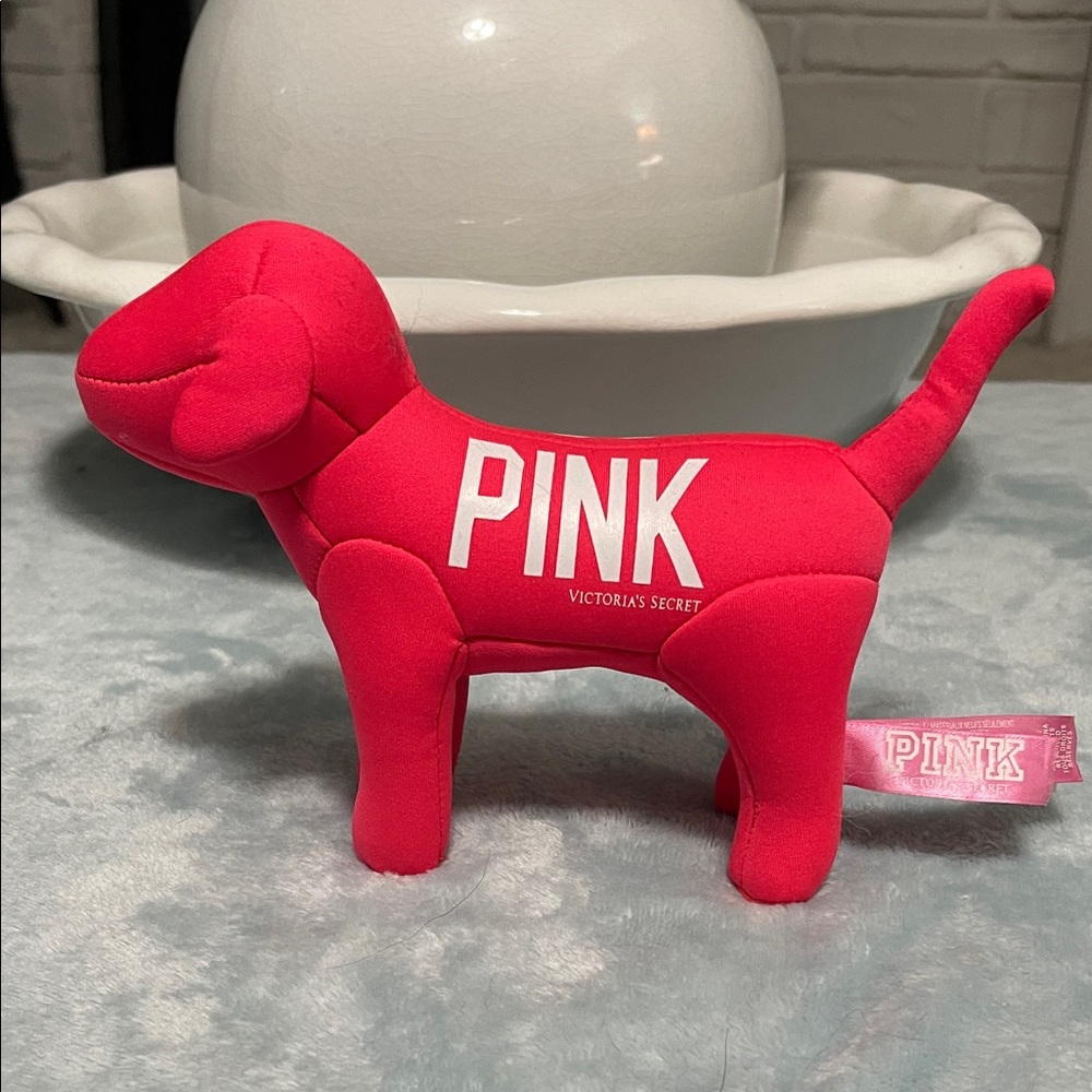 Victoria's Secret PINK Red Dog Toy